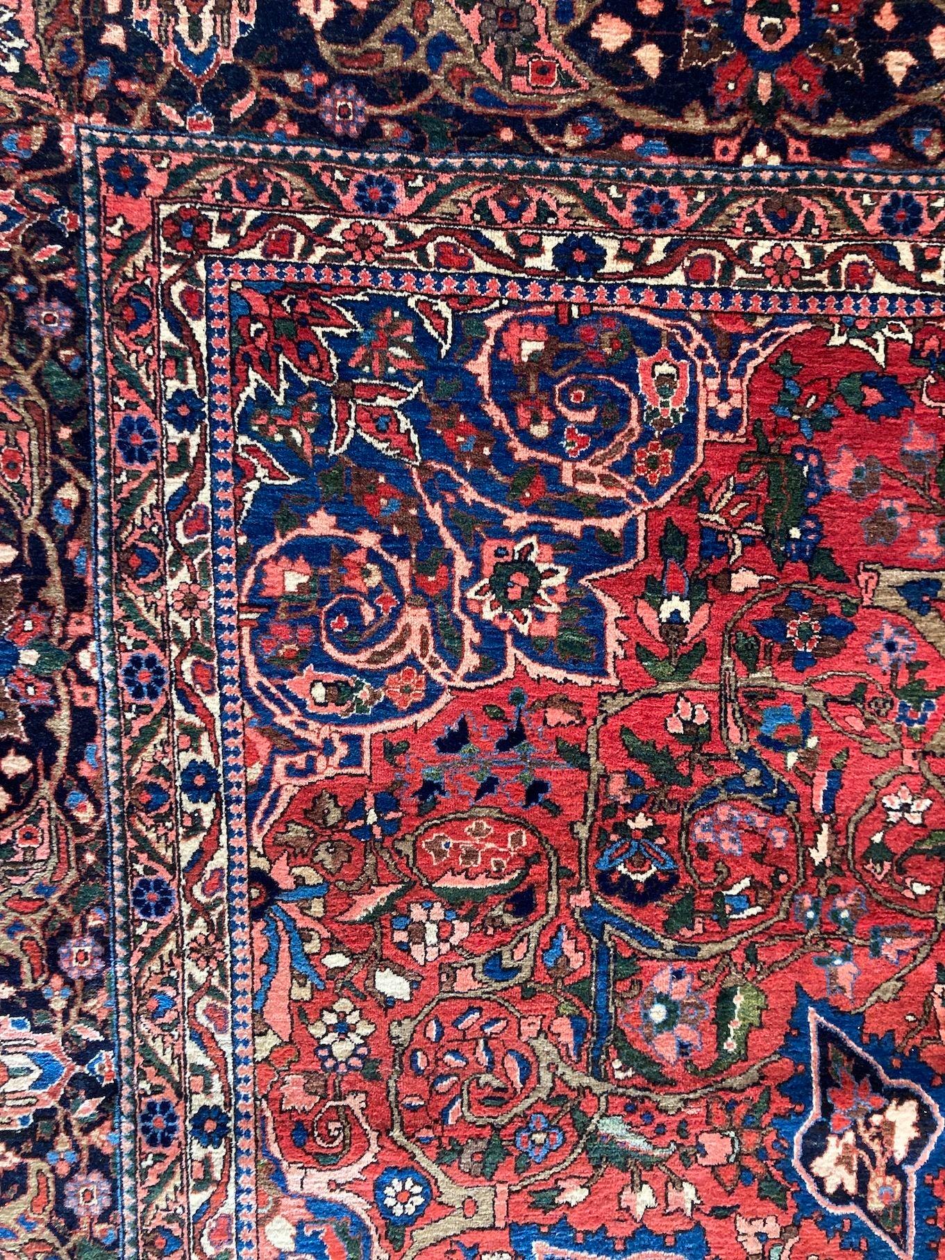 Antiker Bakhtiar-Teppich 4,33 m x 3,06 m im Angebot 5