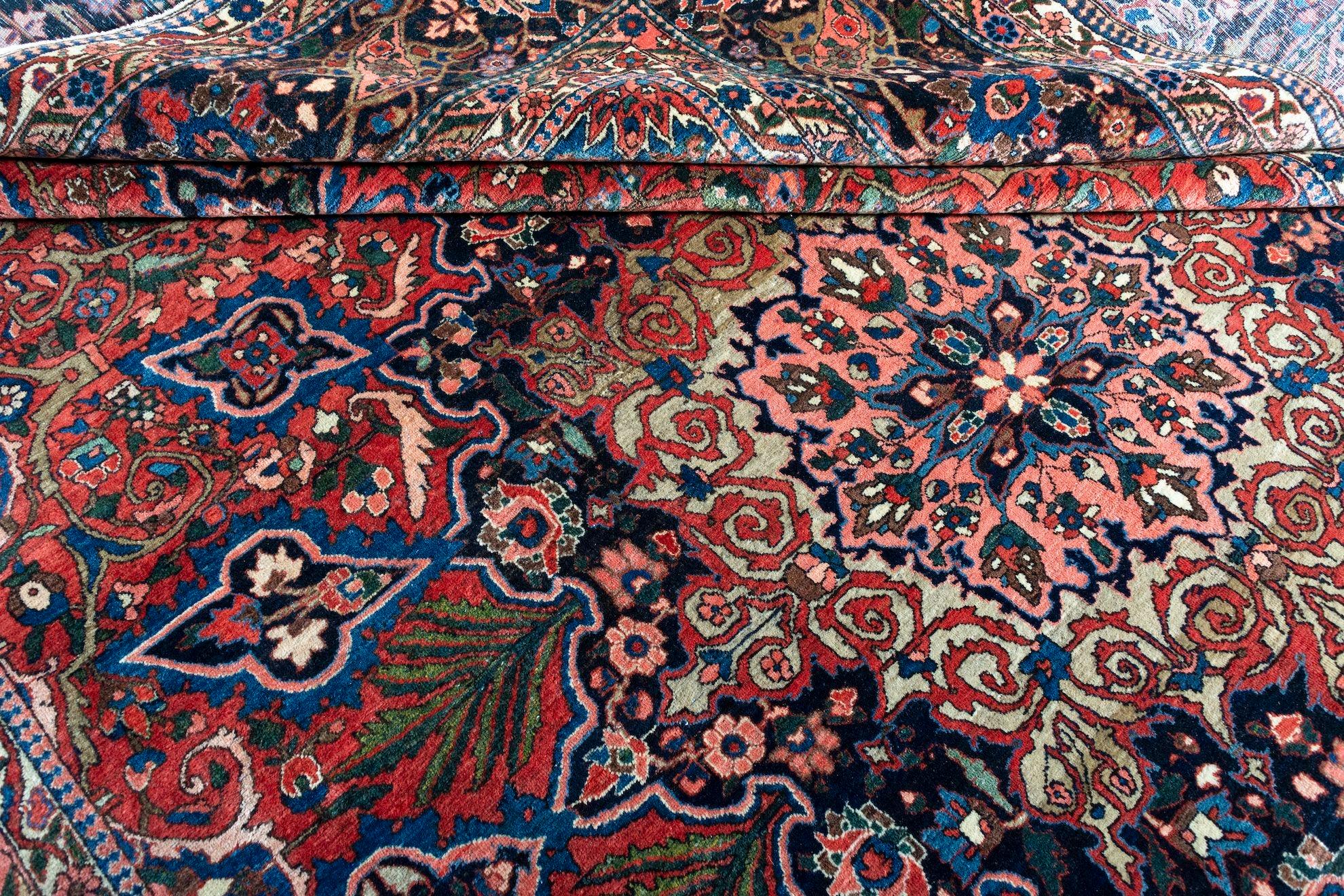 Antiker Bakhtiar-Teppich 4,33 m x 3,06 m im Angebot 13