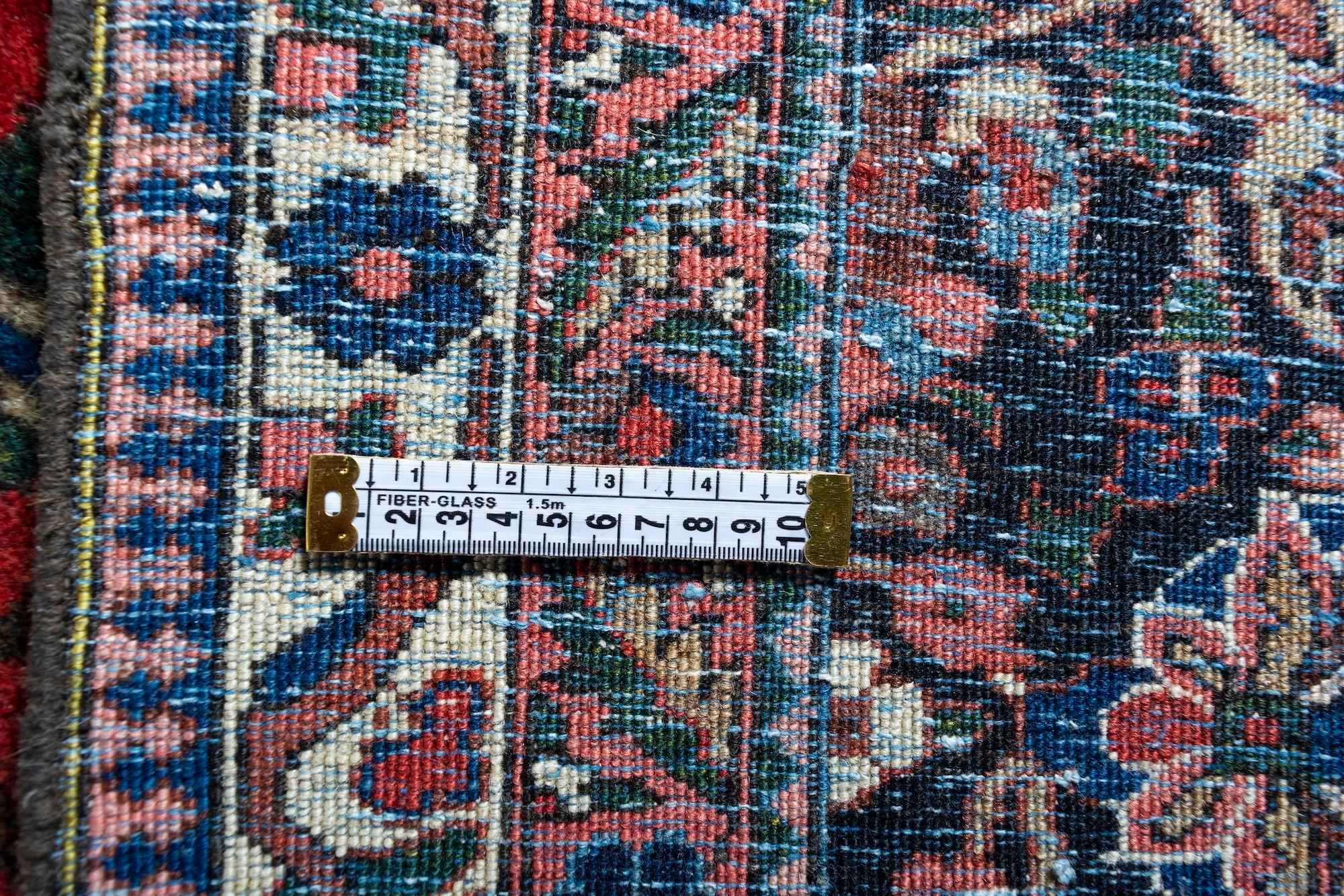 Antiker Bakhtiar-Teppich 4,33 m x 3,06 m im Angebot 15