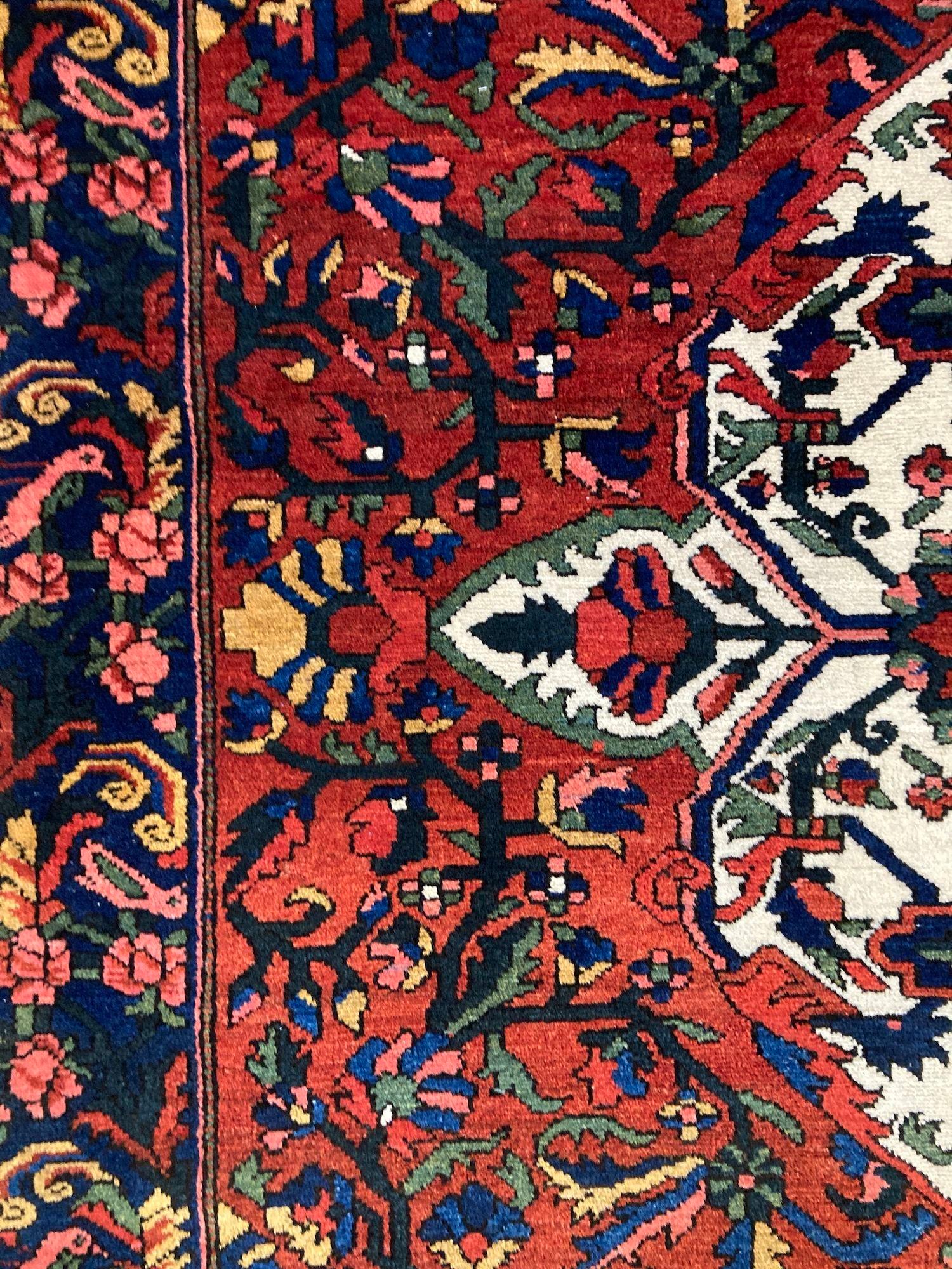 Antique Bakhtiar Rug For Sale 3