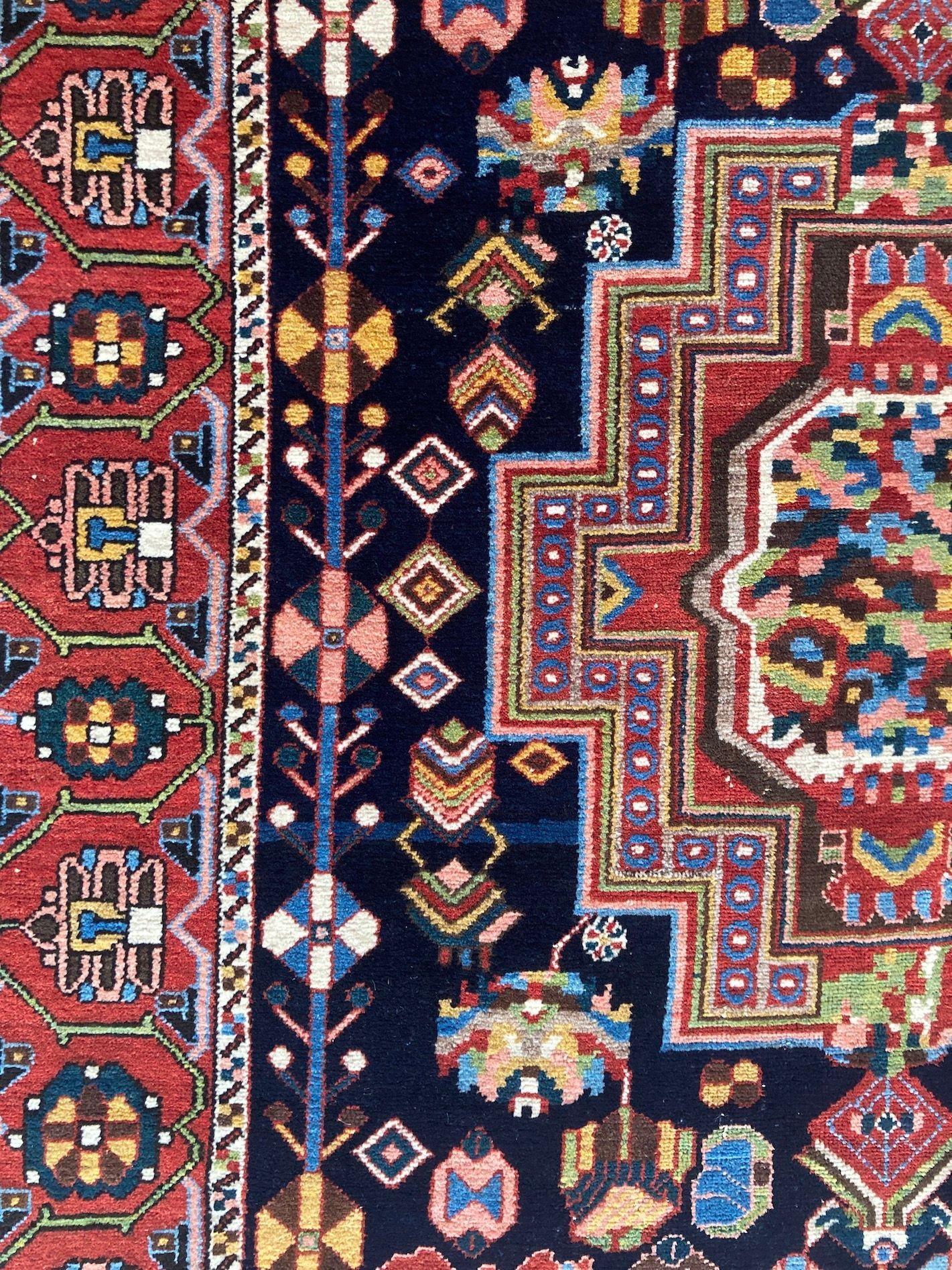 Tappeto antico Bakhtiar 2,06 m x 1,41 m in vendita 7