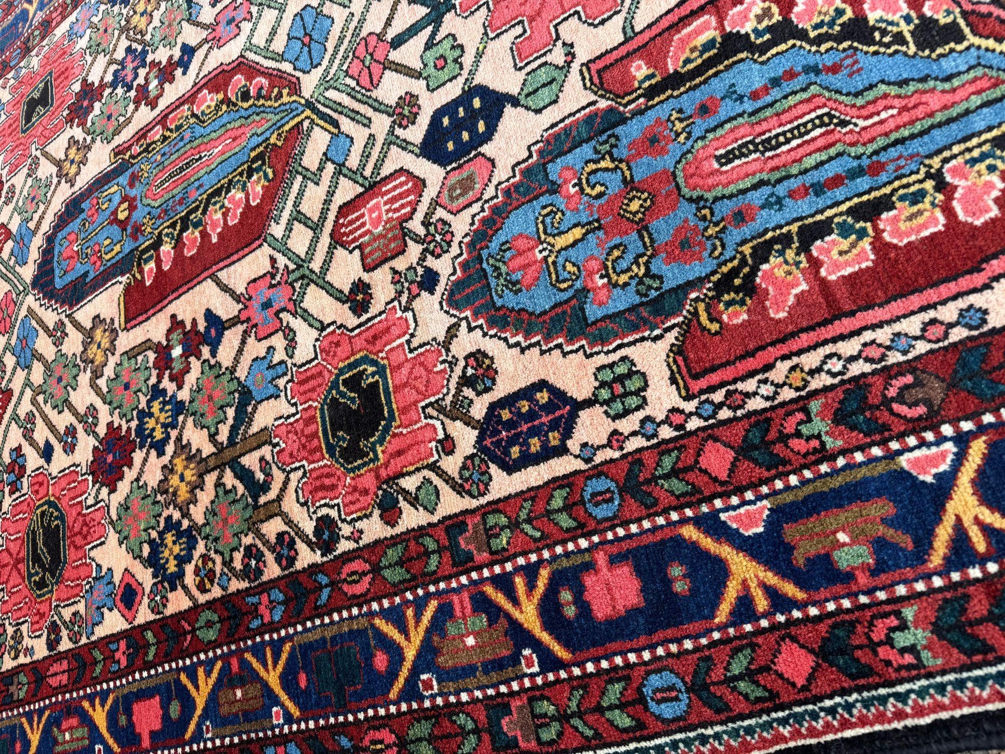 Tappeto antico Bakhtiar 2,08m x 1,43m in vendita 10