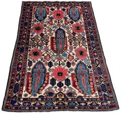 Antique Bakhtiar Rug 2.08m x 1.43m