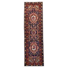 Antique Bakhtiar Runner 4.00m x 1.07m Antique Bakhtiar Runner 4.00m x 1.07m
