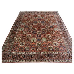 Used Bakhtiari carpet of the 'garden' design, circa 1900