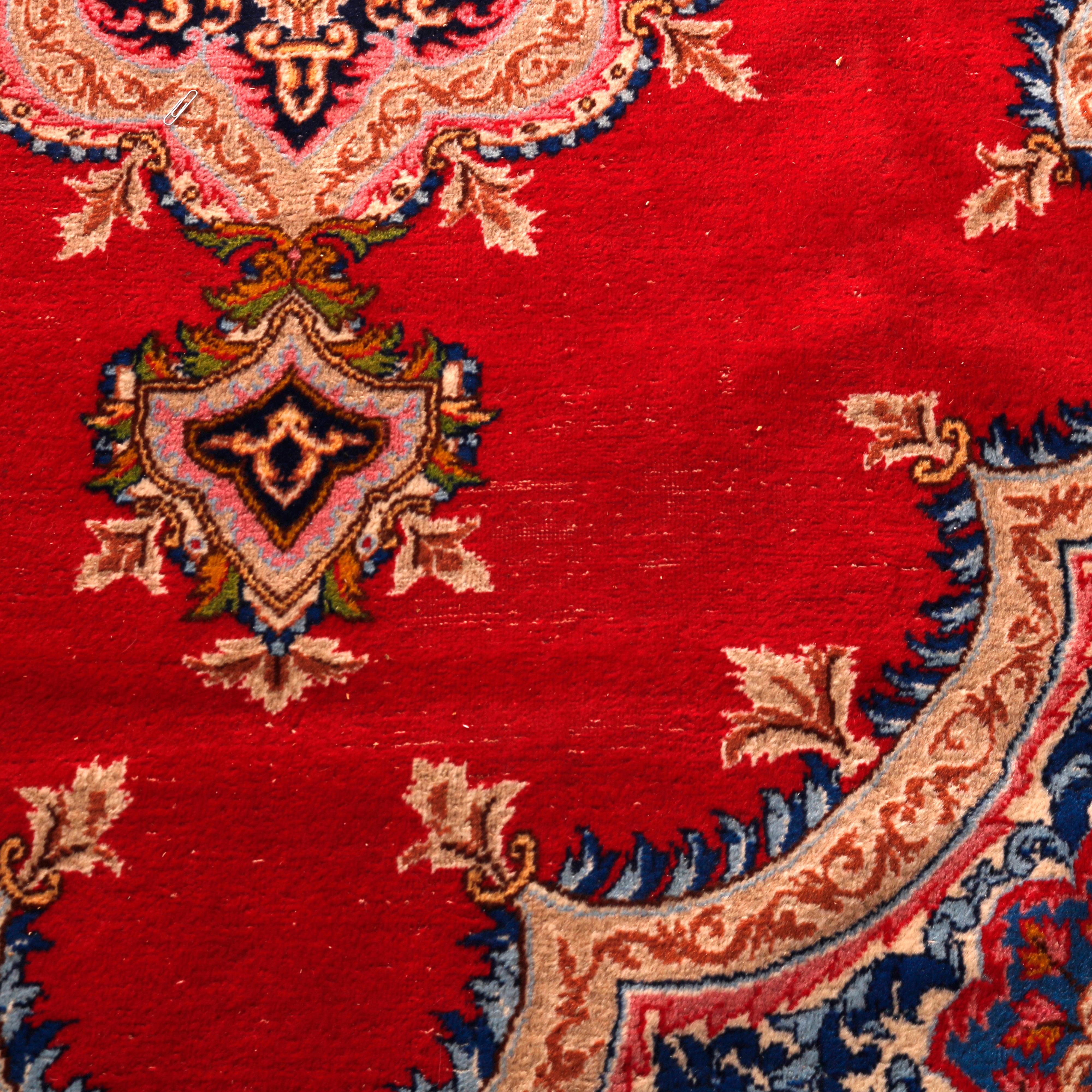 Antique Bakhtiari Oriental Wool Rug Approximately, circa 1930 For Sale 5