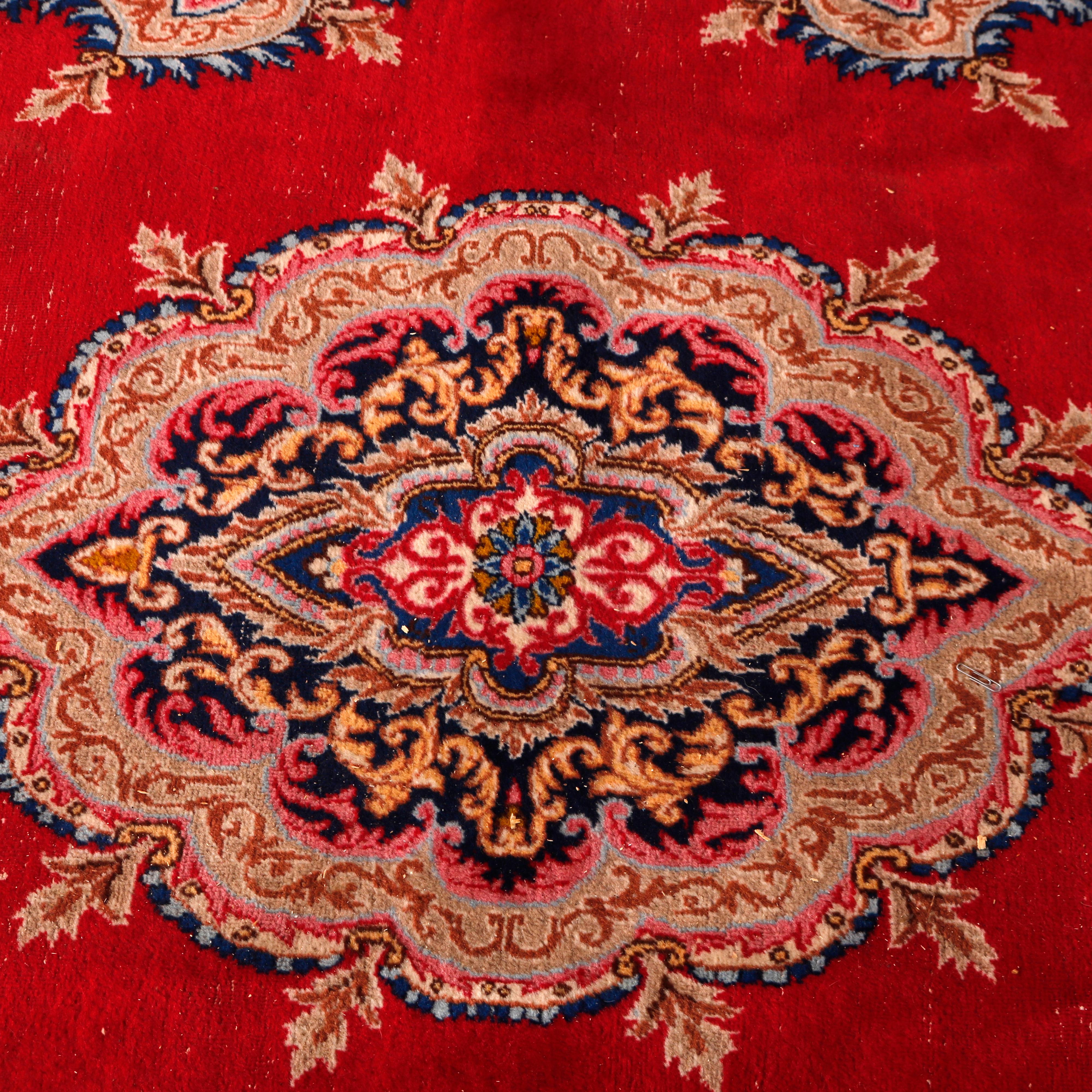 Antique Bakhtiari Oriental Wool Rug Approximately, circa 1930 For Sale 2