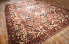 Antiker Bakhtiari-Teppich 3,66 m x 4,66 m