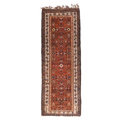 Antique Bakhtiari Rug 3'5'' x 9'6''