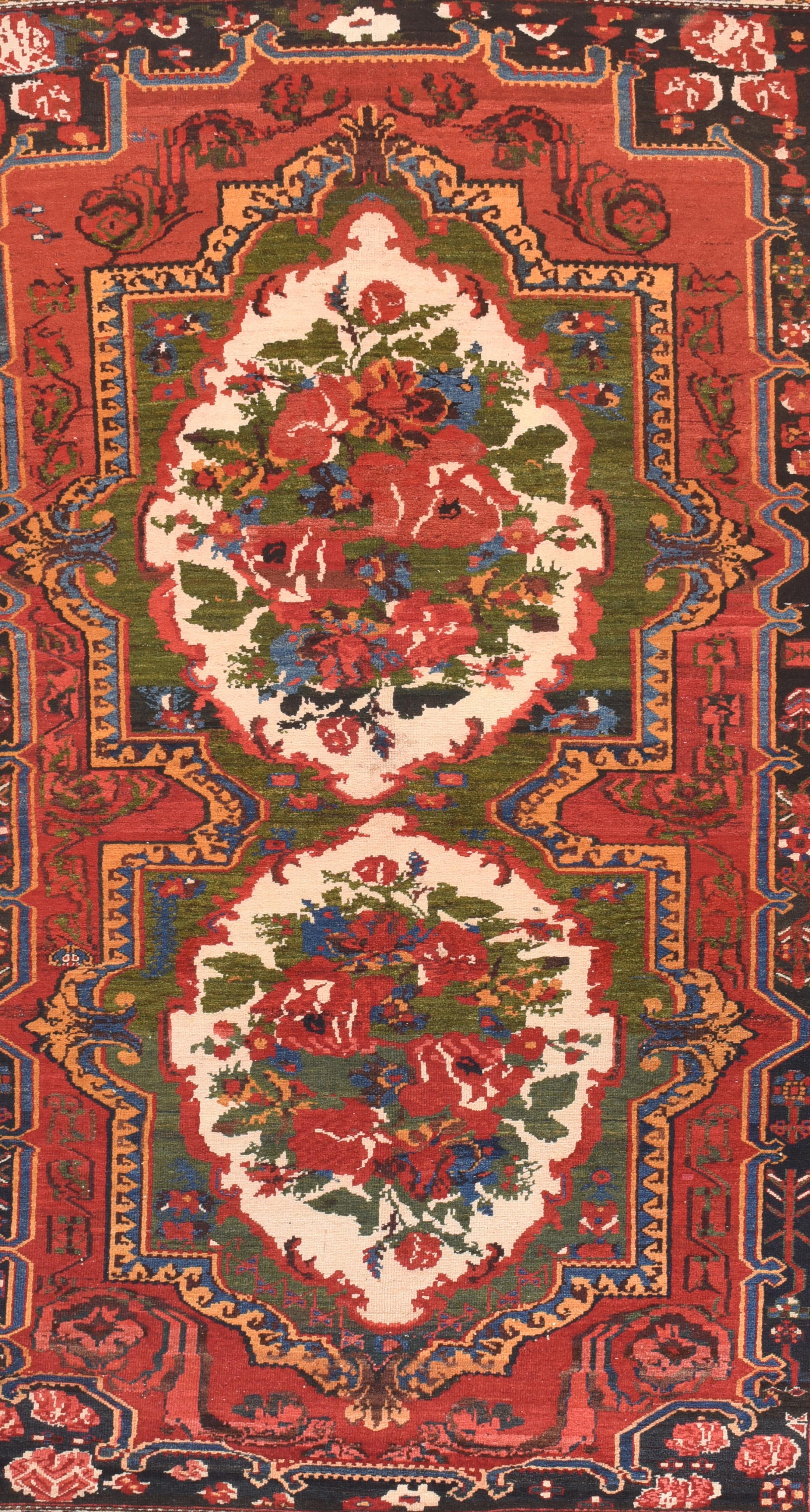 Persian Antique Bakhtiari Rug For Sale