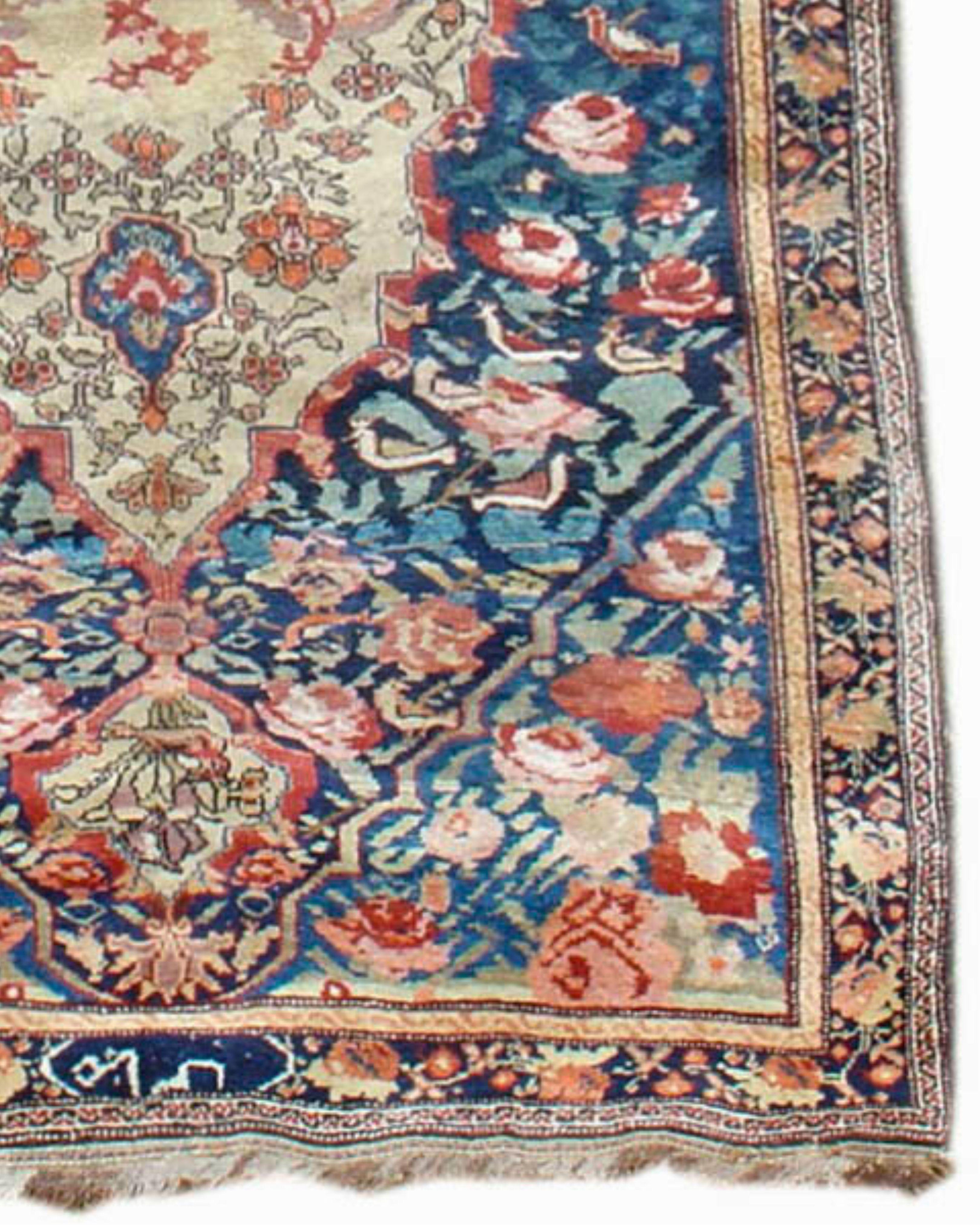 Persian Antique Bakhtiari Rug, Early 20th Century For Sale
