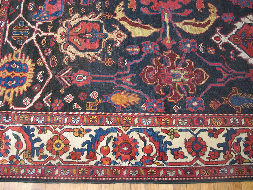 Late 19th Century Persian Bakhtiari Carpet ( 6'6