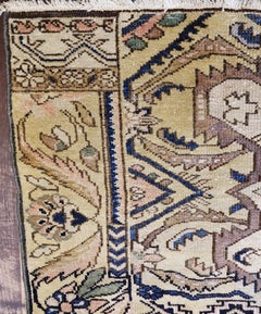 Antique Bakhtiari Sampler Rug, Great Colors
