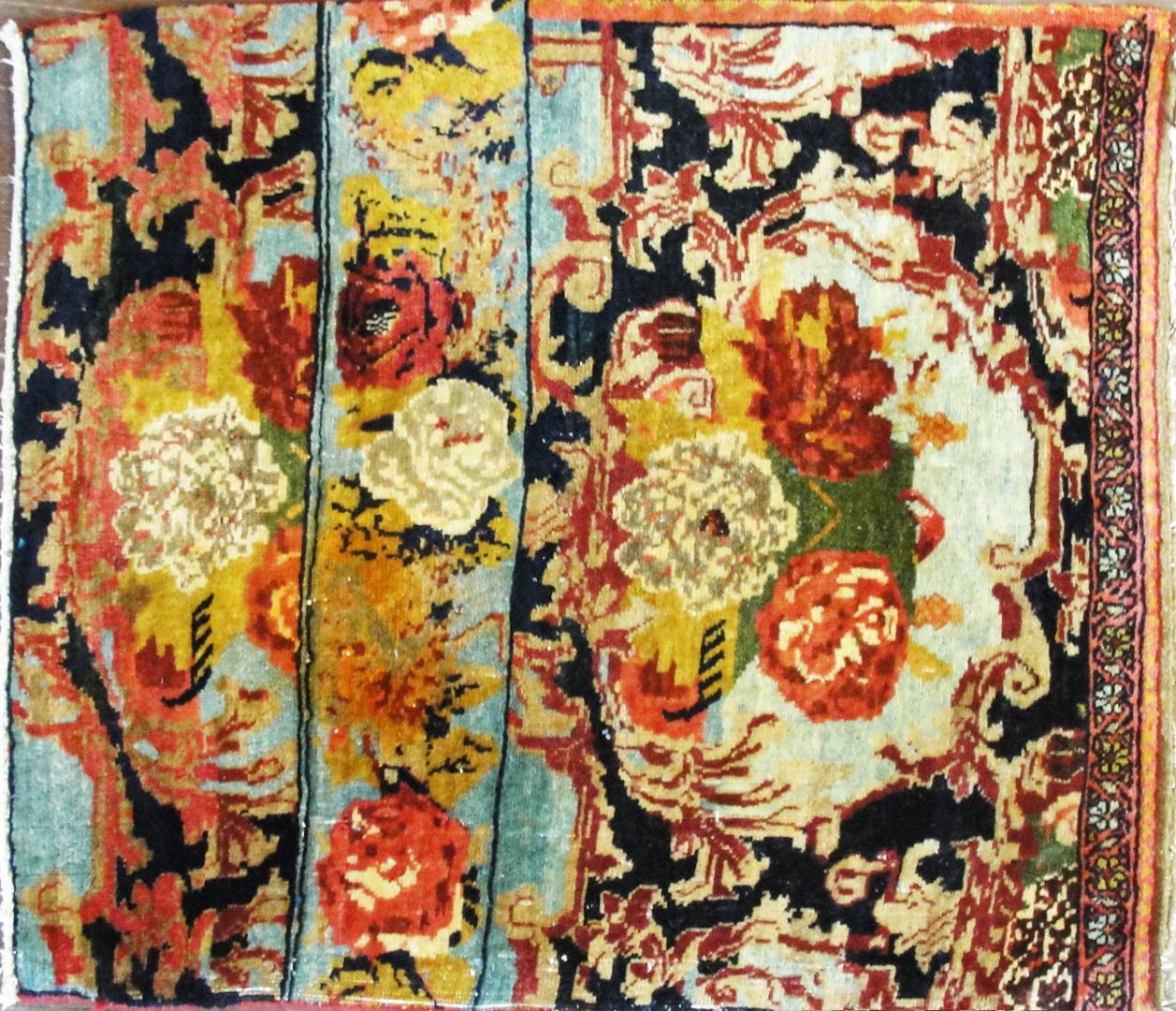 The wagireh or sampler is perhaps the most enigmatic of carpets. Made as a template or pattern for the carpet design and production of larger rugs, they are generally small pieces the size of a scatter rug or mat.