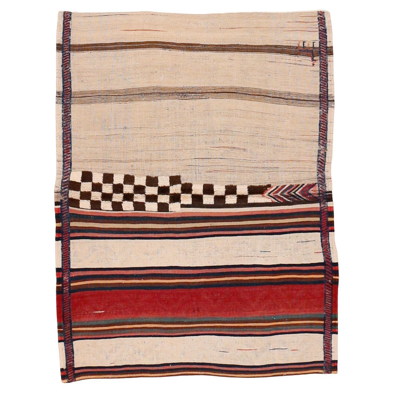 Antique Bakhtiari Tacheh Tribal Rug For Sale