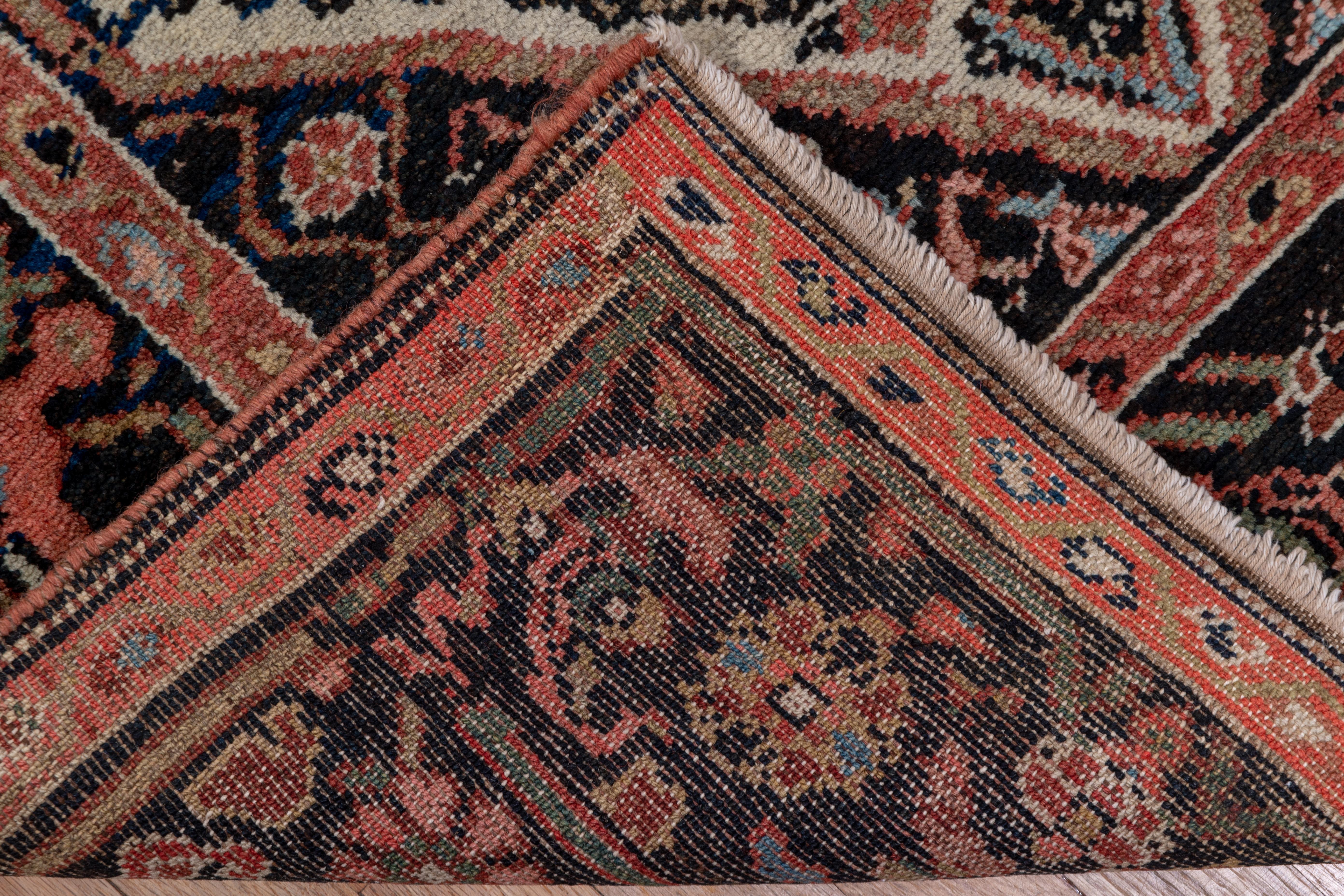 Hand-Knotted Antique Bakhtiary Runner For Sale