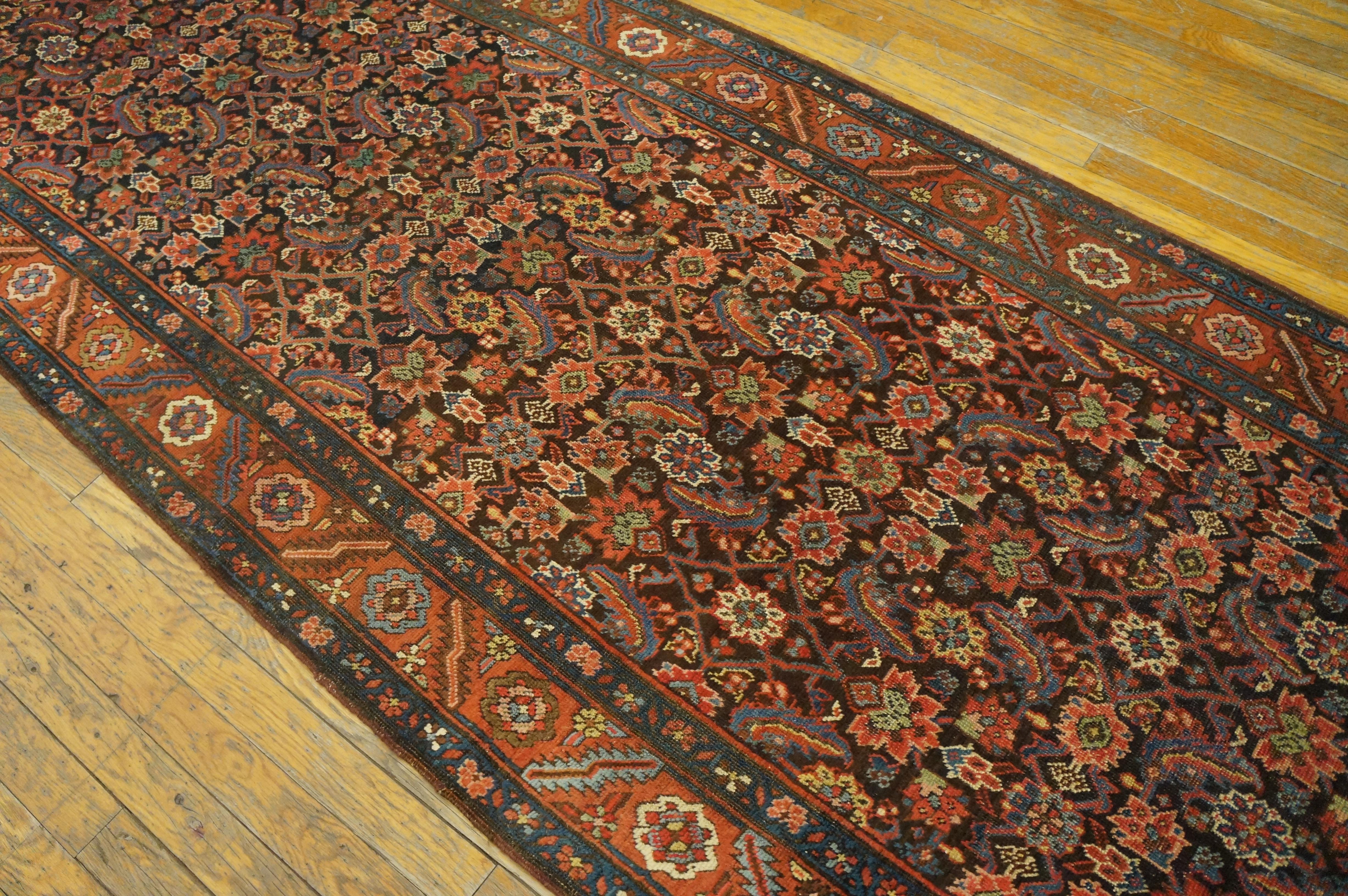 Early 20th Century Antique Bakshaiesh Persian Rug For Sale