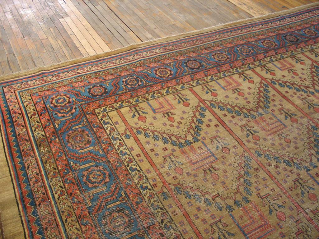 Late 19th Century 19th Century Persian Bakshaiesh Carpet ( 12'6