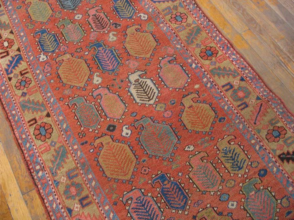 19th Century N.W. Persian Bakshaiesh Carpet ( 3'4