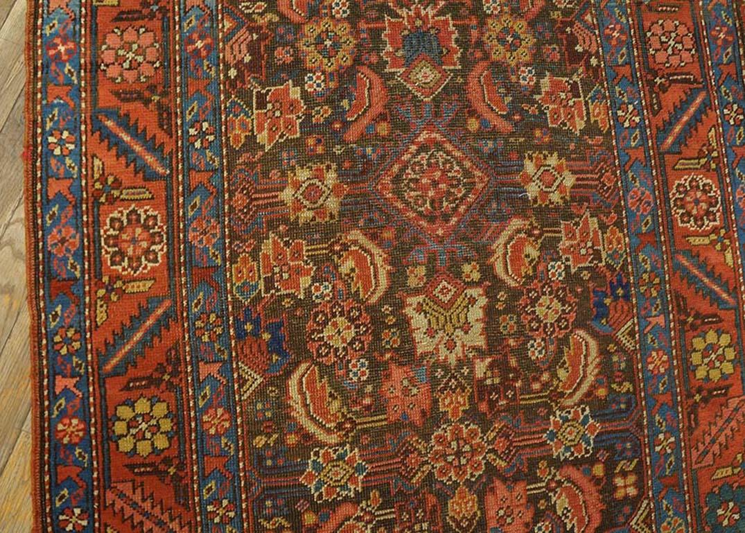 19th Century N.W. Persian Bakshaiesh Runner Carpet ( 3'5