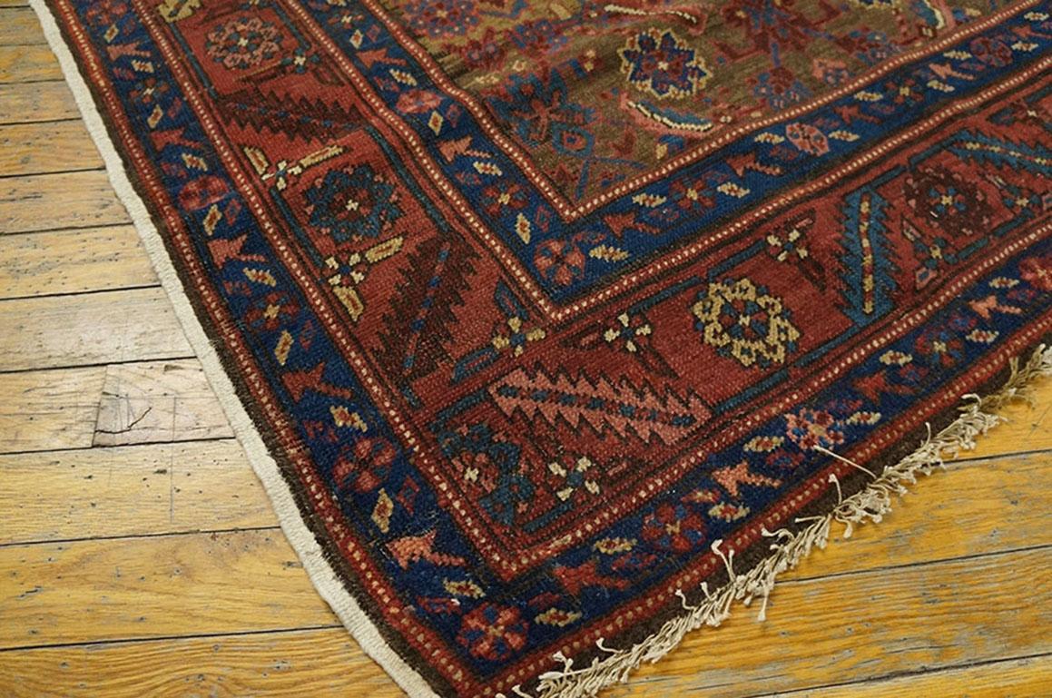 19th Century N.W. Persian Bakshaiesh Runner Carpet ( 3'6