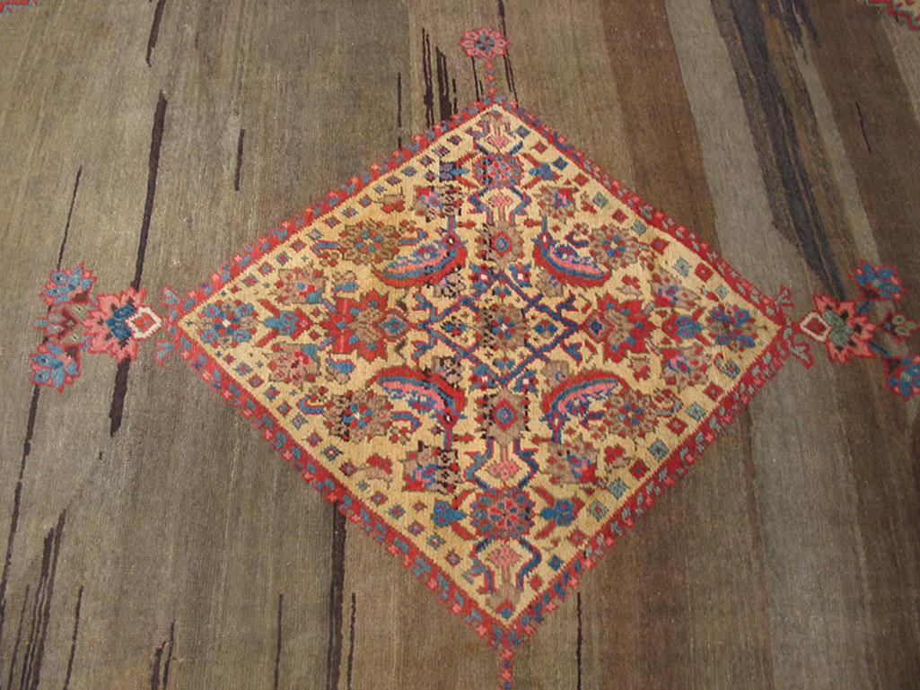 Hand-Knotted 19th Century N.W. Persian Bakshaiesh Carpet ( 9' x 12'6