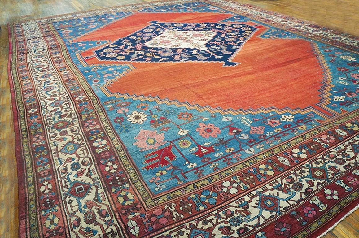 19th Century N.W. Persian  Bakshaiesh Carpet ( 15'8