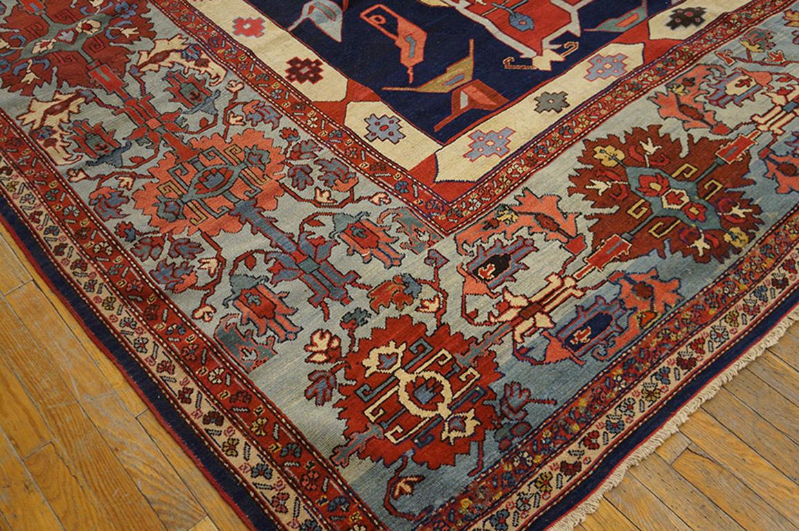 Bakshaish 19th Century N.W. Persian Bakshaiesh Carpet ( 16'3