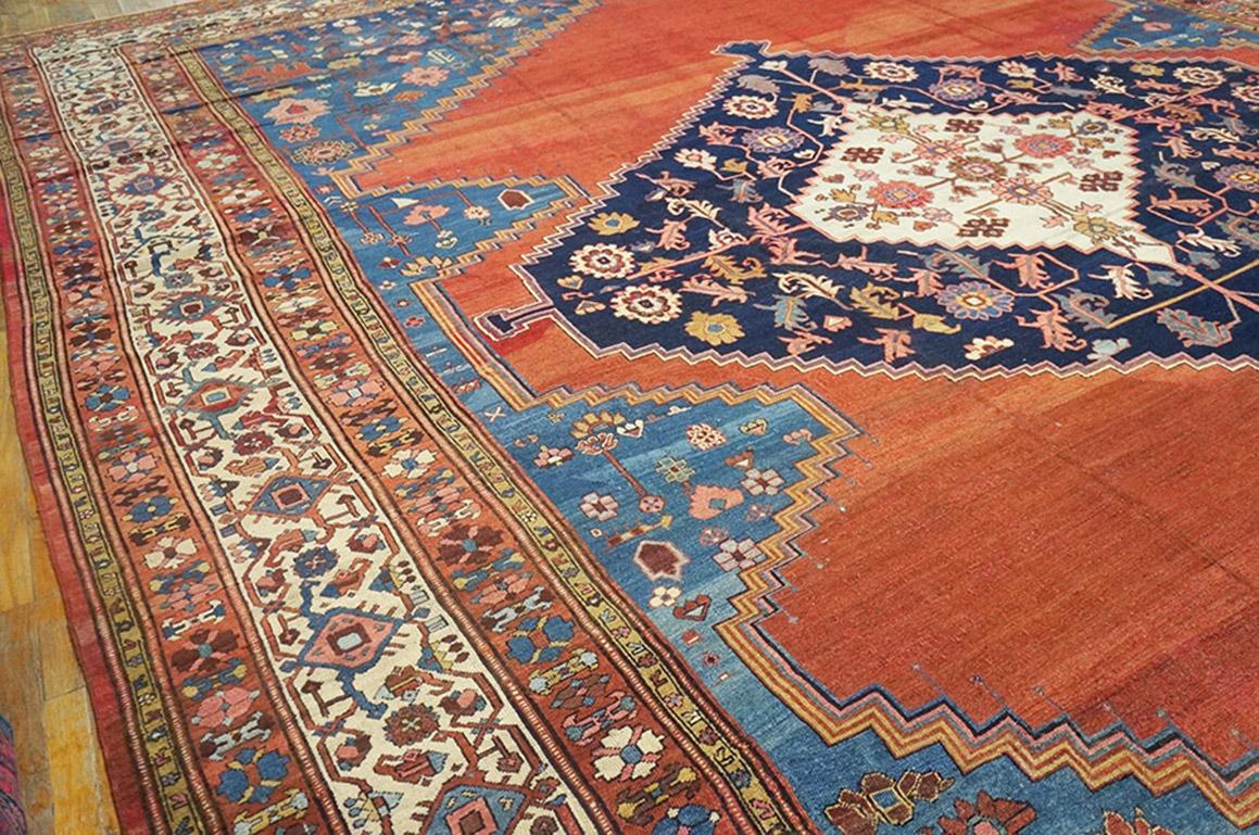 19th Century N.W. Persian  Bakshaiesh Carpet ( 15'8