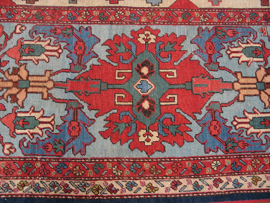 Late 19th Century 19th Century N.W. Persian Bakshaiesh Carpet ( 16'3
