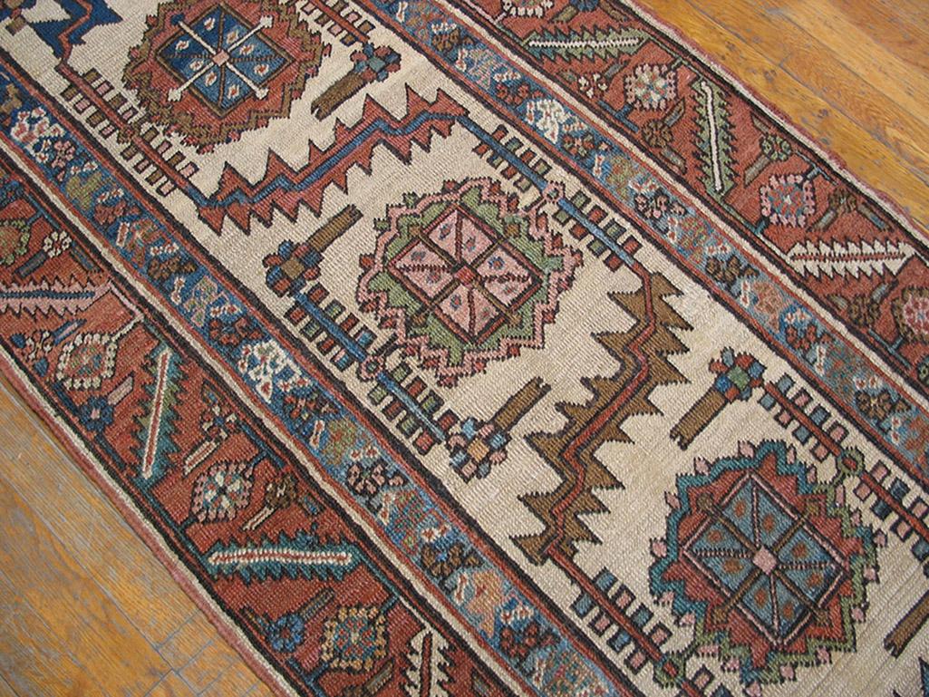 Late 19th Century 19th Century N.W. Persian Bakshaiesh Carpet ( 2'7