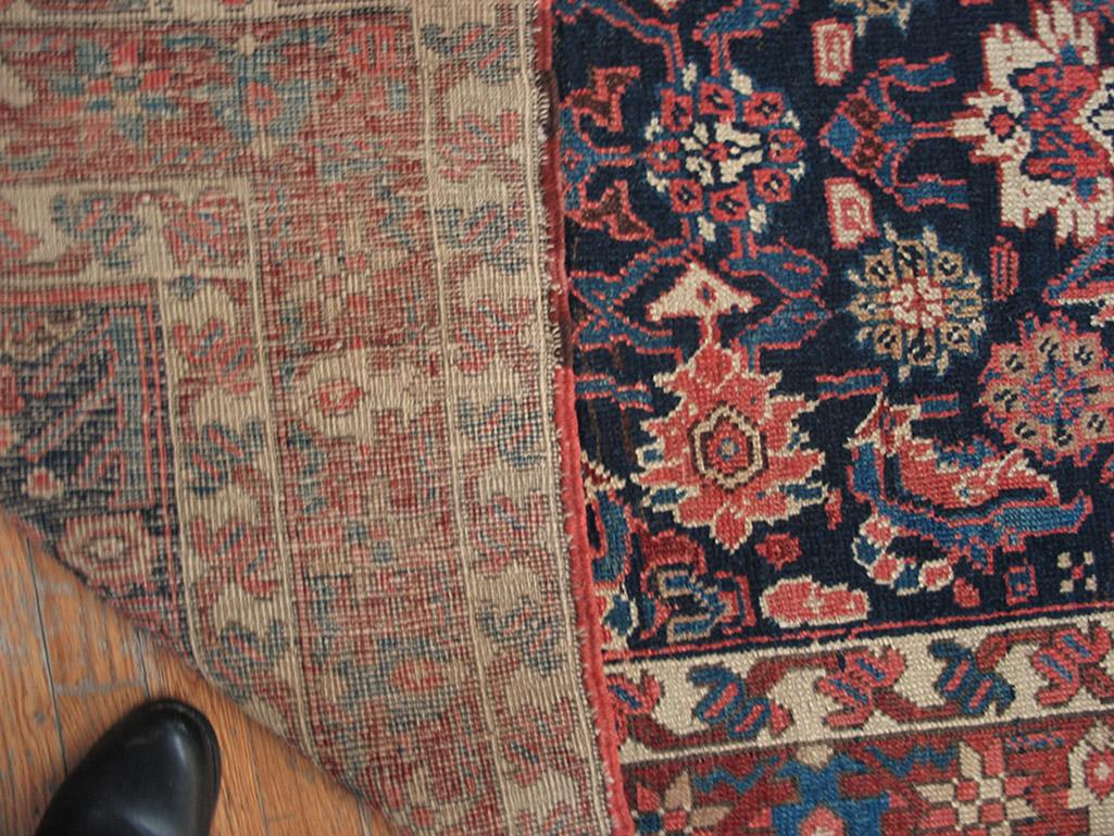 Wool Early 20th Century N.W. Persian Bakshaiesh Runner Carpet ( 3'6