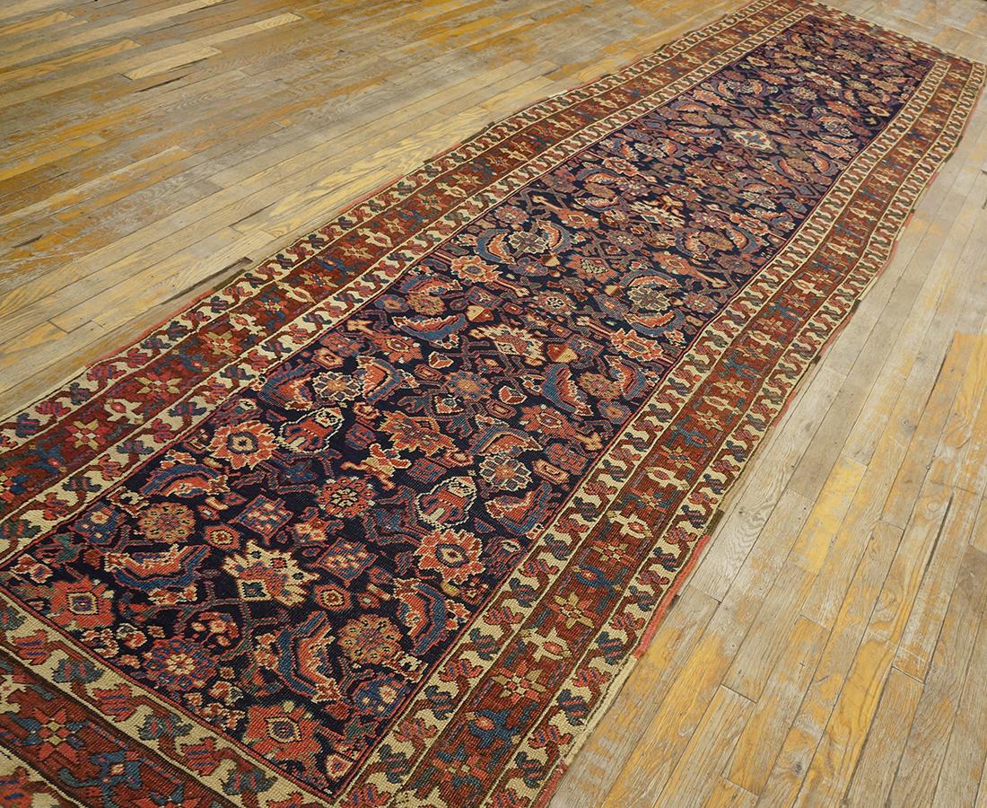 Early 20th Century N.W. Persian Bakshaiesh Runner Carpet ( 3'6