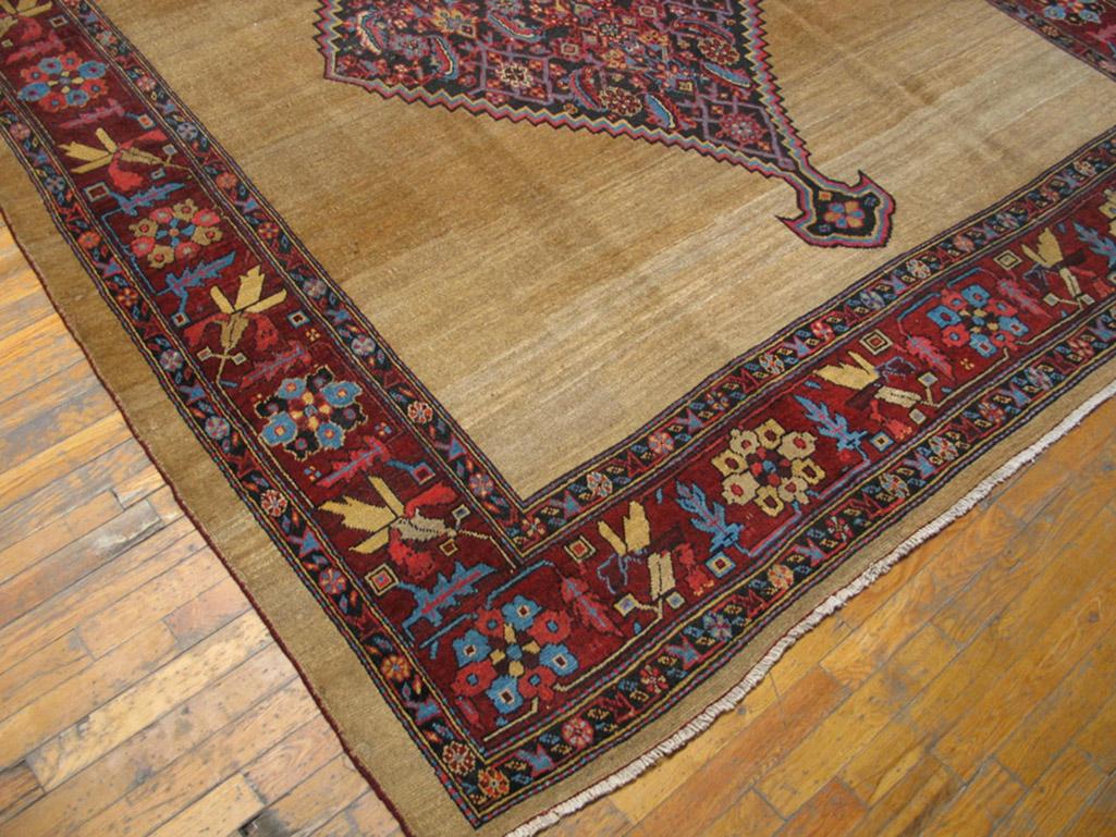 Wool Antique Bakshaiesh Rug For Sale