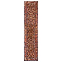 19th Century N.W. Persian Bakshaiesh Runner Carpet ( 3'5" x 14'3" - 104 x 434 )