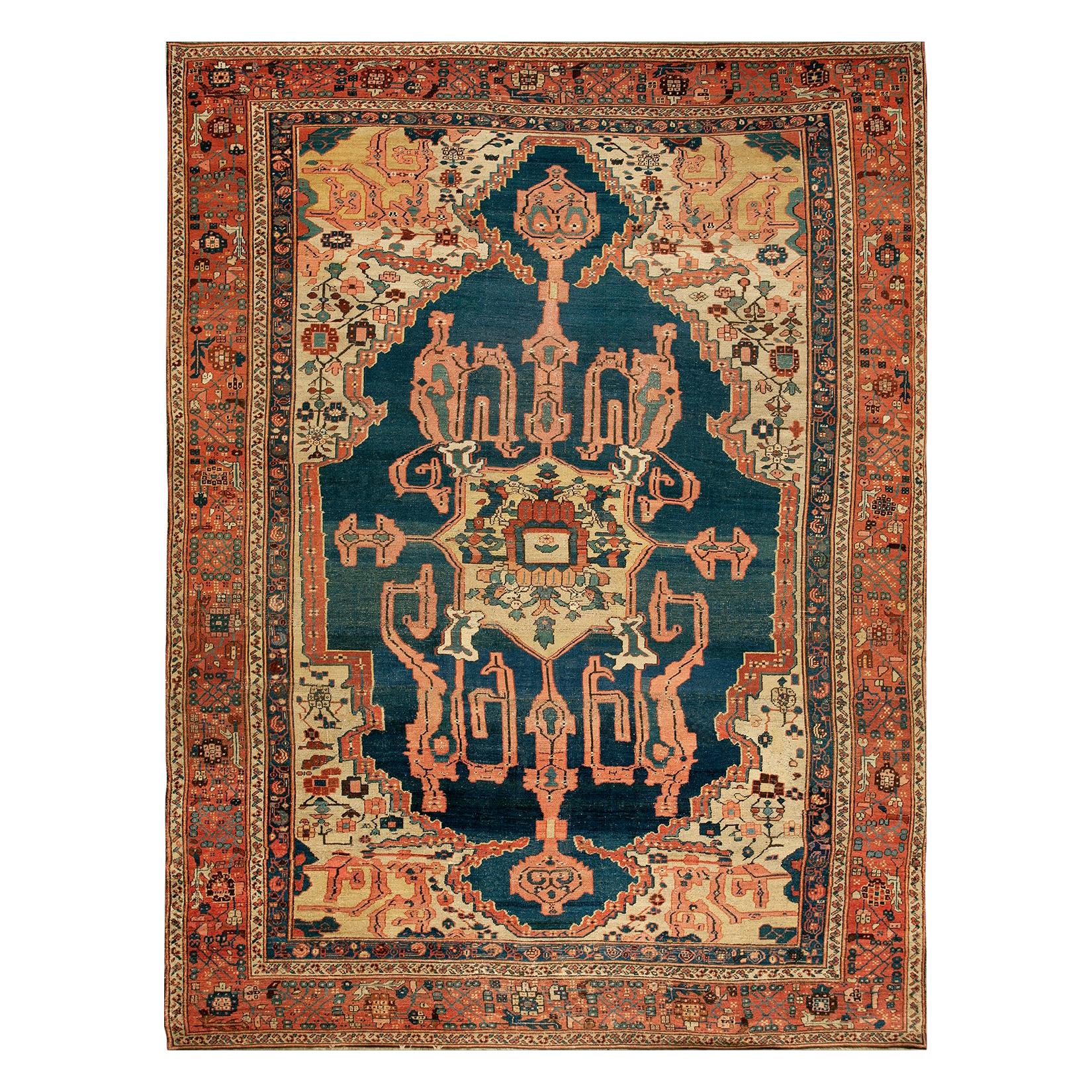 19th Century N.W. Persian Bakshaiesh Carpet ( 9' x 12' - 274 x 366 )