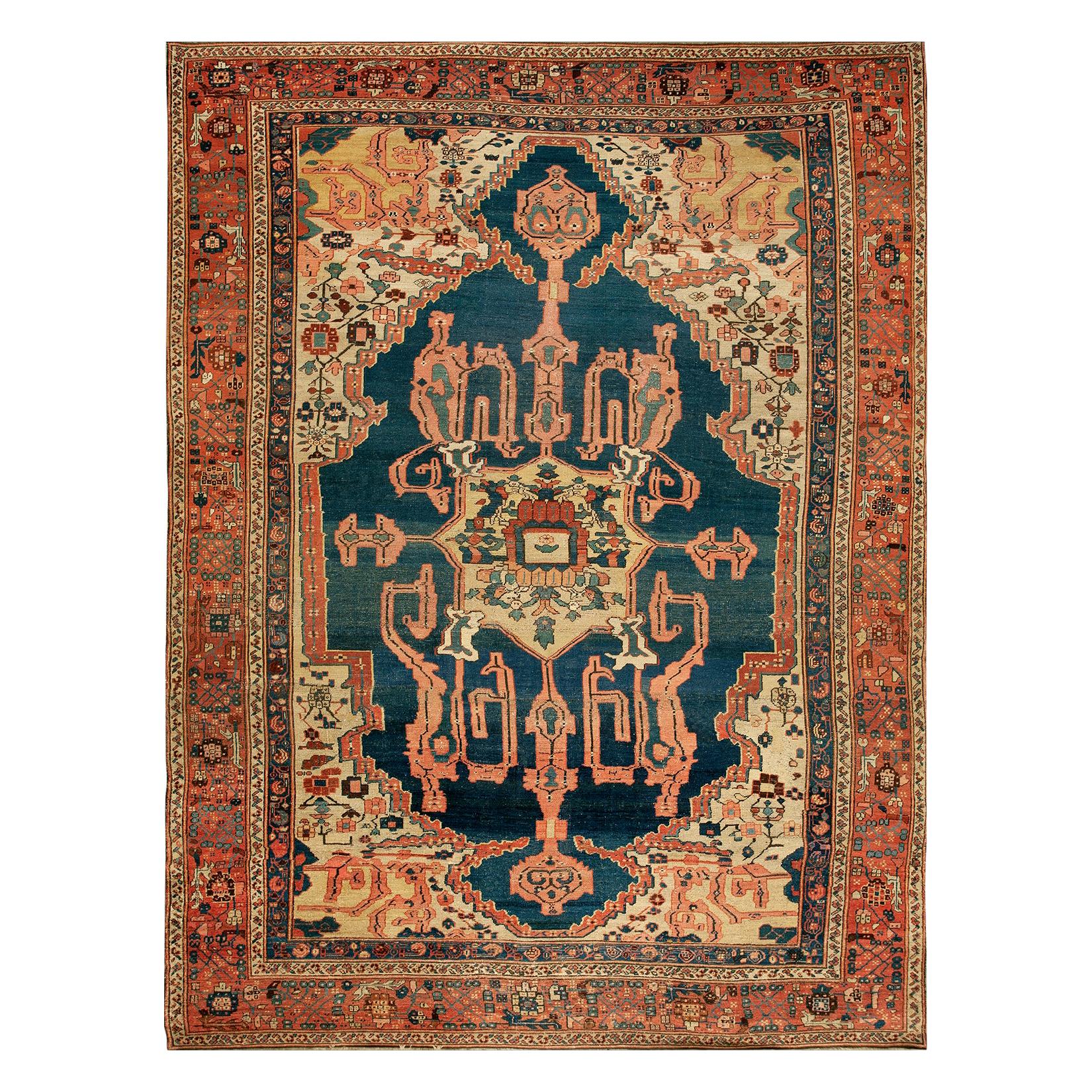 Antique Bakshaiesh Rug For Sale