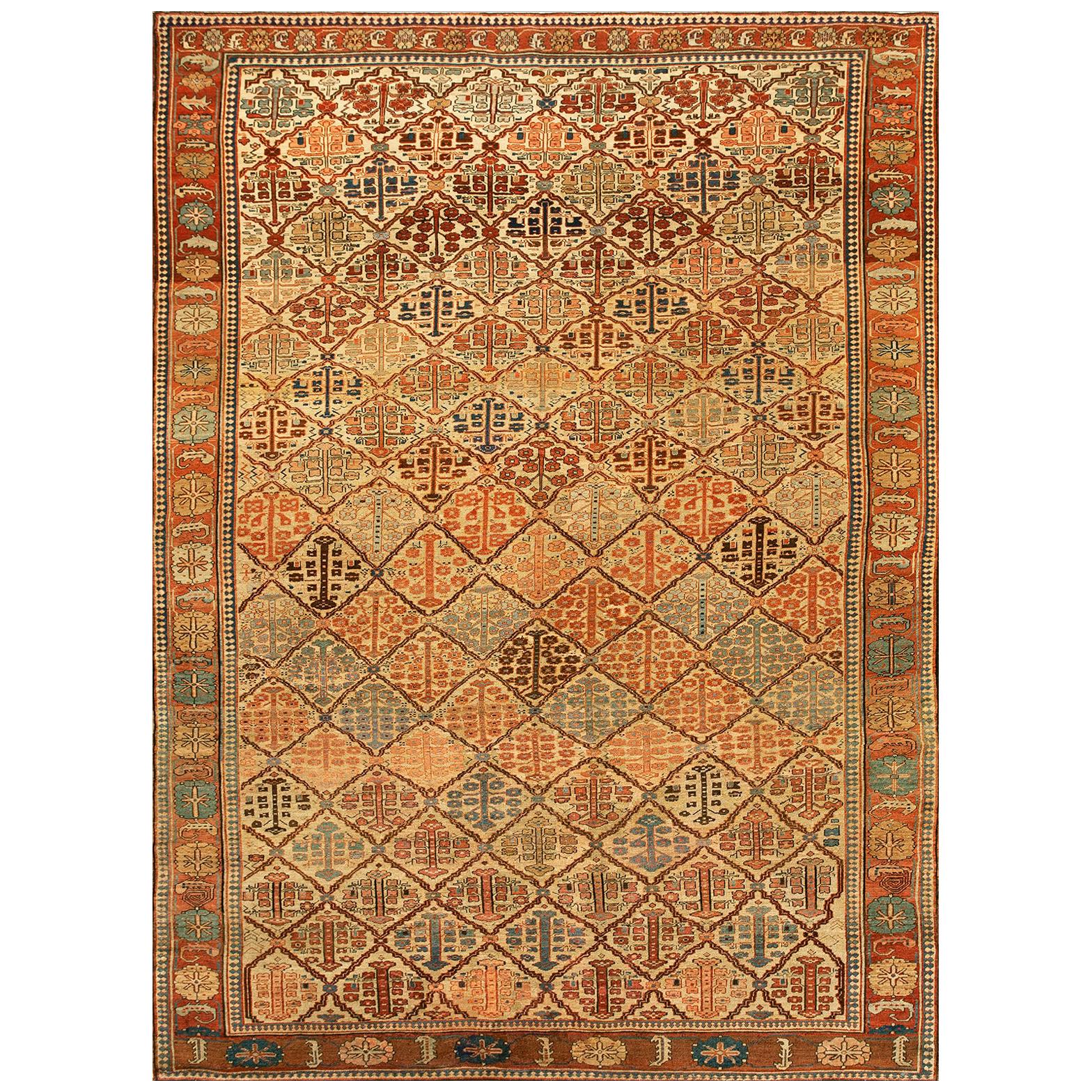 19th Century N.W. Persian Bakshaiesh Carpet ( 9' x 13'2" - 275 x 402 ) For Sale