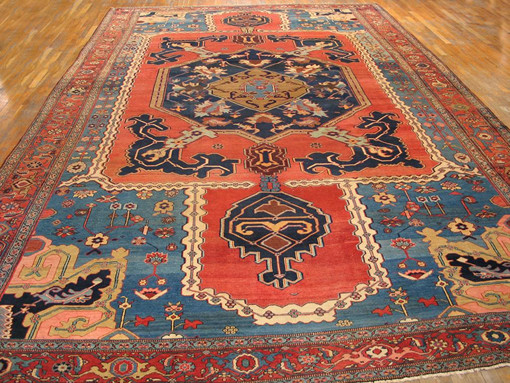 19th Century N.W. Persian Bakhshaiesh Carpet  ( 10'8