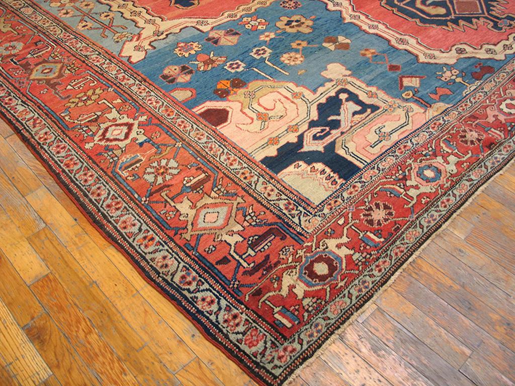 Bakshaish 19th Century N.W. Persian Bakhshaiesh Carpet  ( 10'8