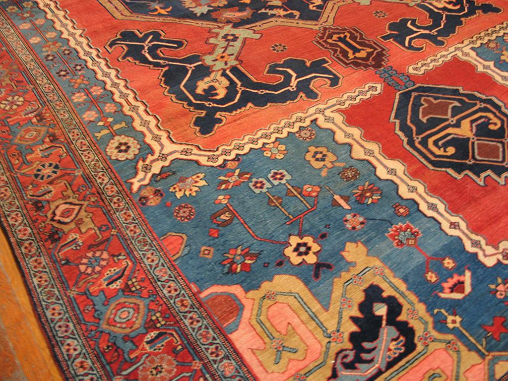 Late 19th Century 19th Century N.W. Persian Bakhshaiesh Carpet  ( 10'8