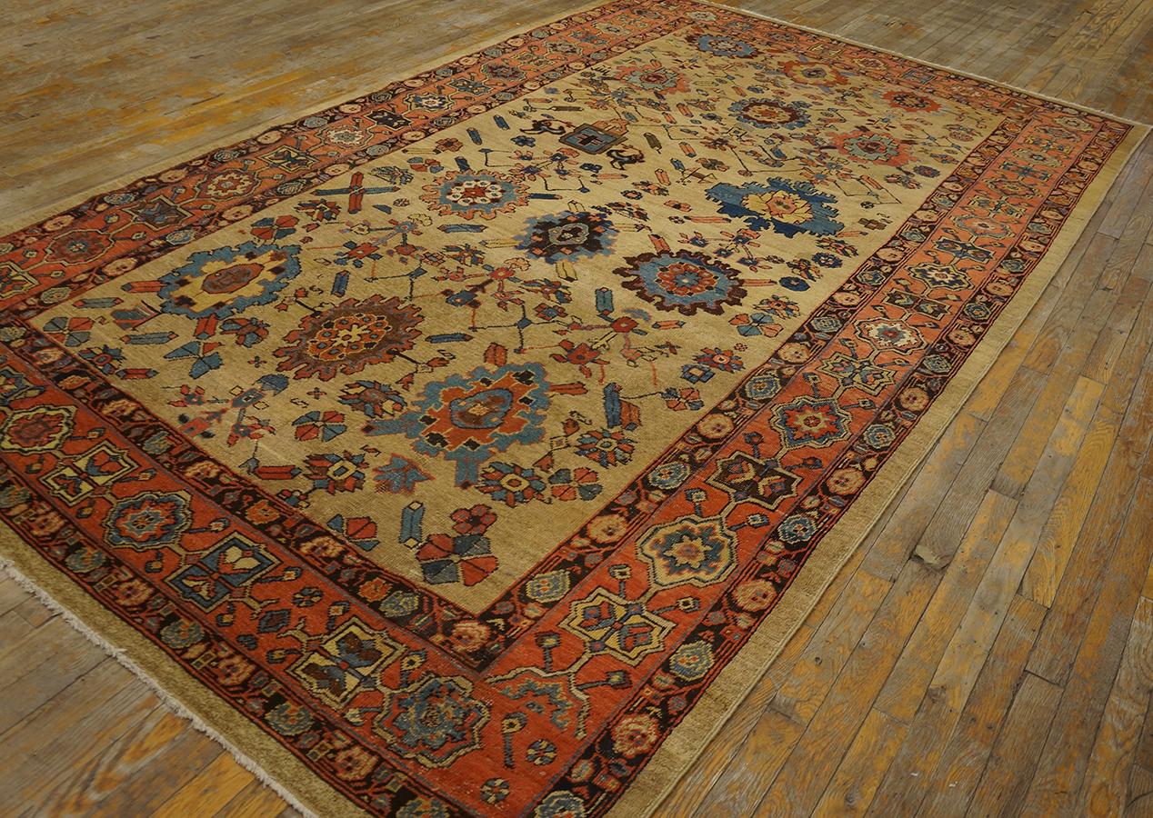 19th Century N.W. Persian Bakshaiesh Carpet ( 6'4'' x 10'8'' - 193 x 325 ) For Sale 1