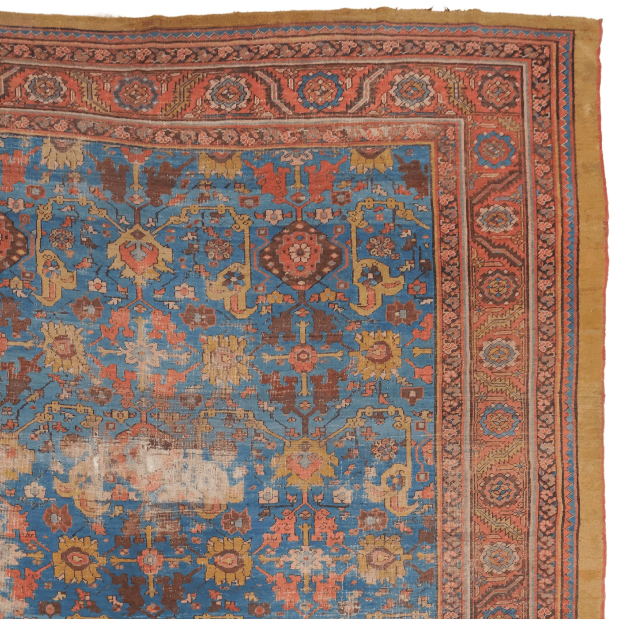 Tissé à la main Tapis Bakshaish ancien - Fin du 19ème siècle Tapis Bakshaish en vente
