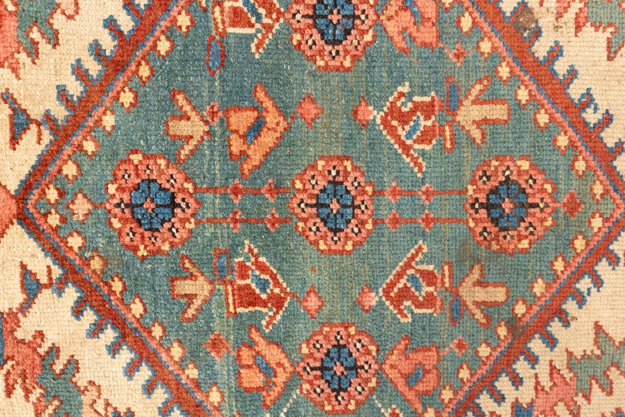 Hand-Woven Antique Bakshaish Rug For Sale