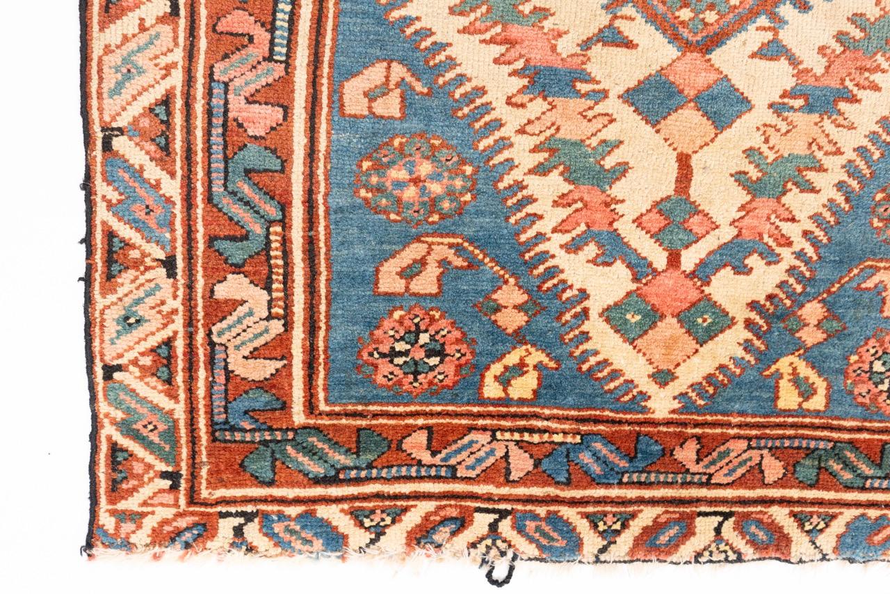 Late 19th Century Antique Bakshaish Rug For Sale