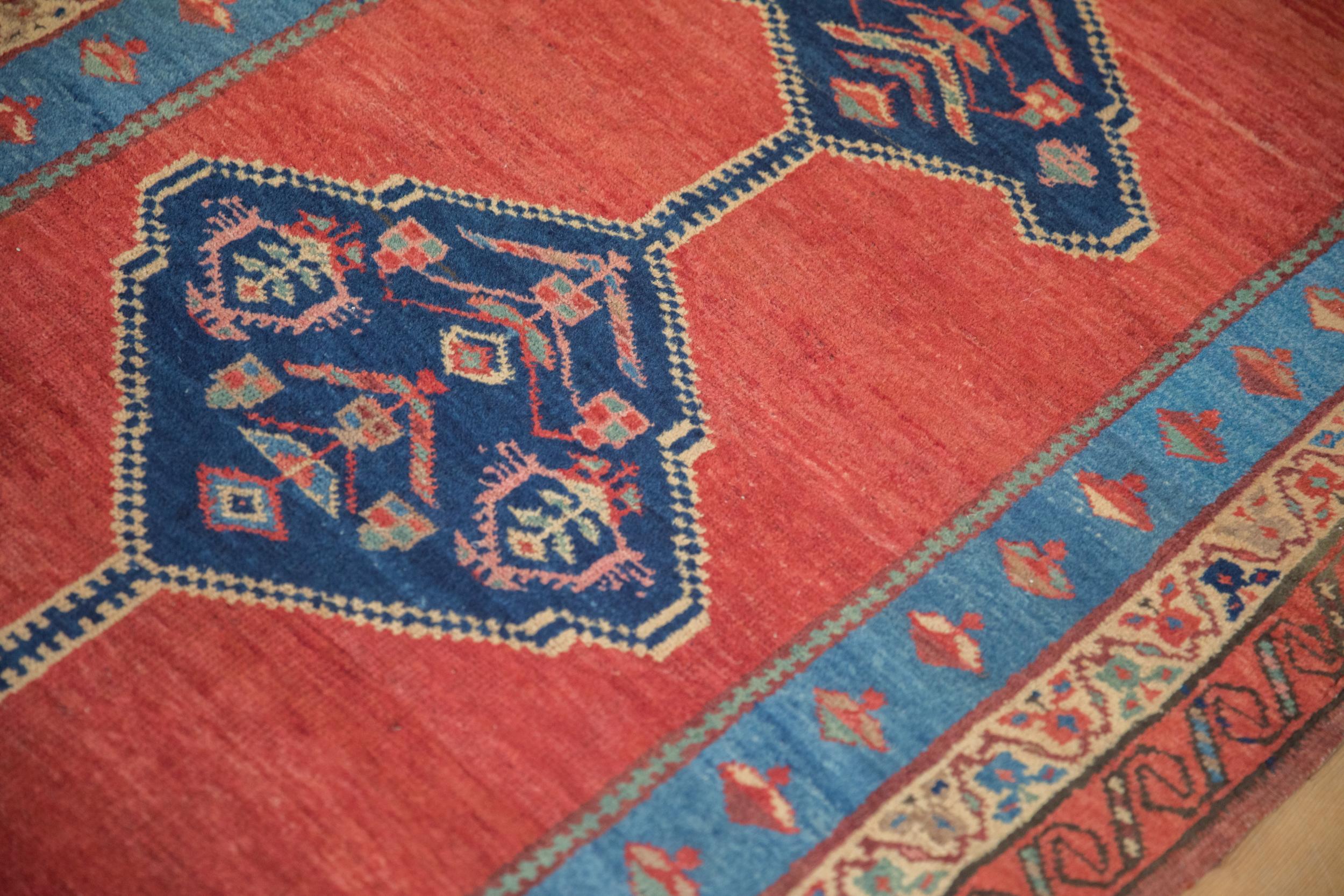 Wool Antique Bakshaish Rug Runner For Sale
