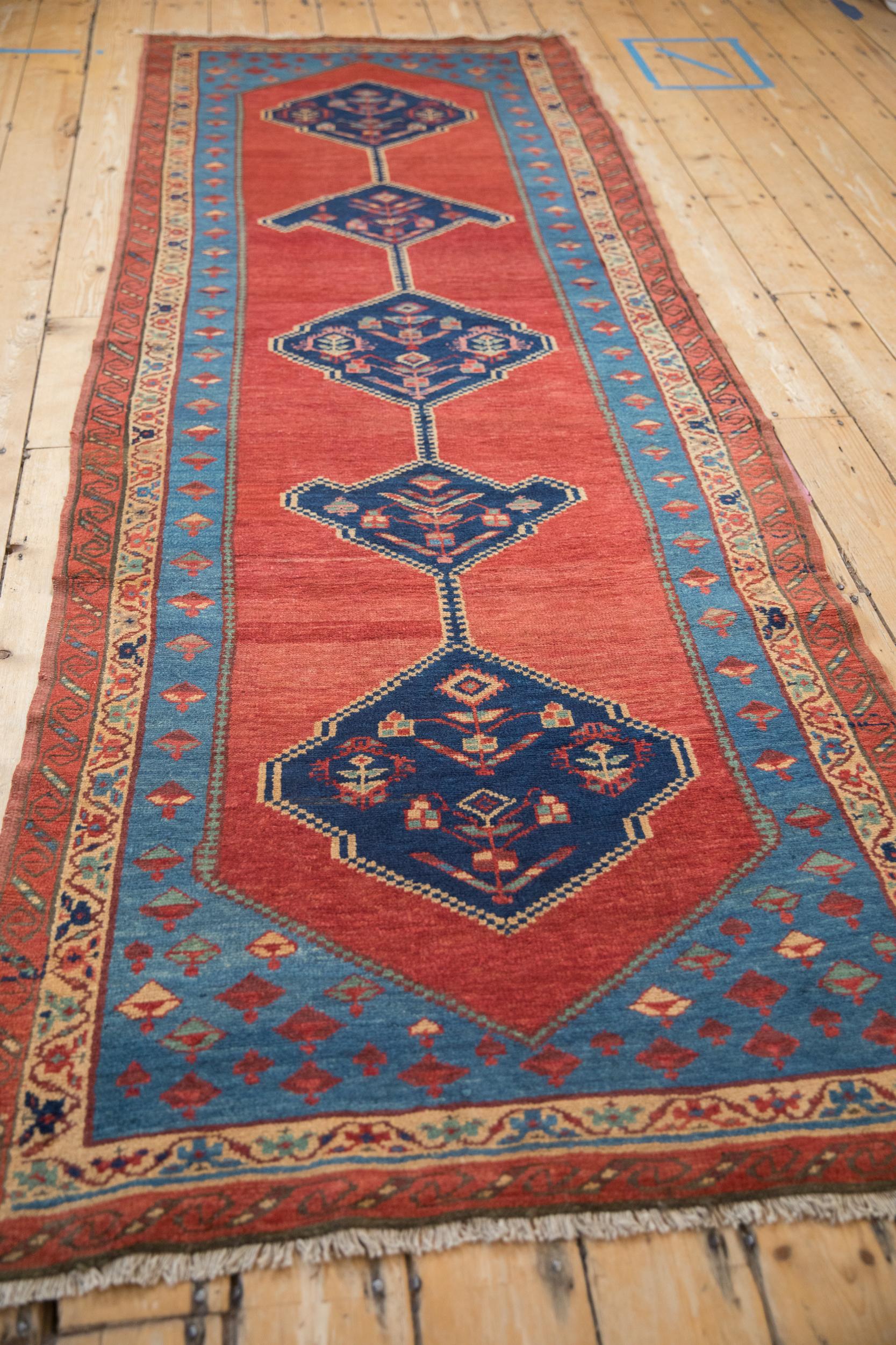 Antique Bakshaish Rug Runner For Sale 1