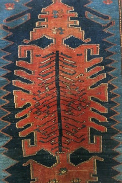 Antique Bakshaish Tribal Rug, 1890