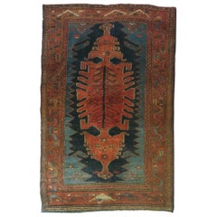 Antique Bakshaish Tribal Rug, 1890