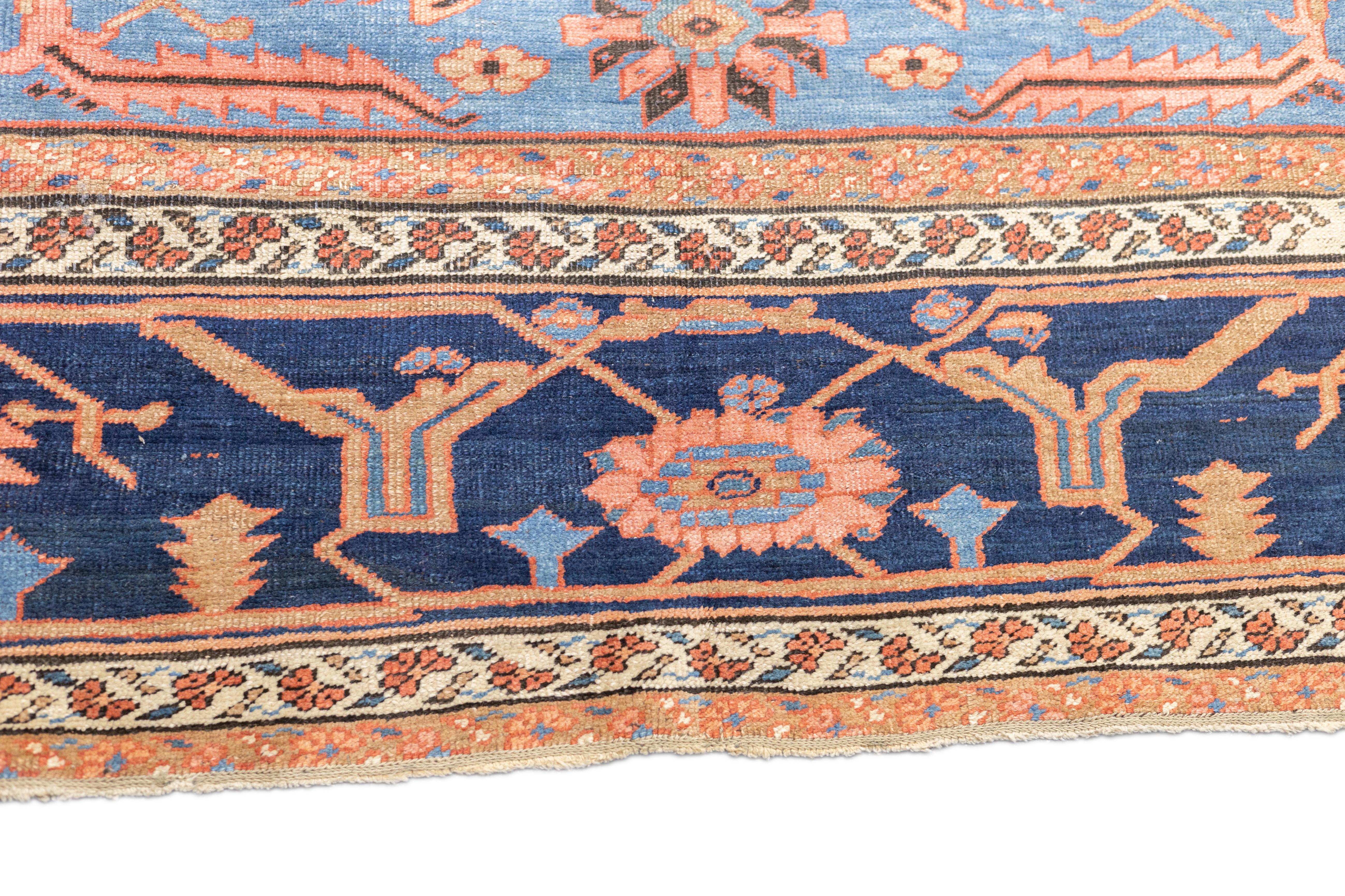 Antiker Bakshayesh-Teppich 11'5'' x 18'3'' (Handgeknüpft) im Angebot